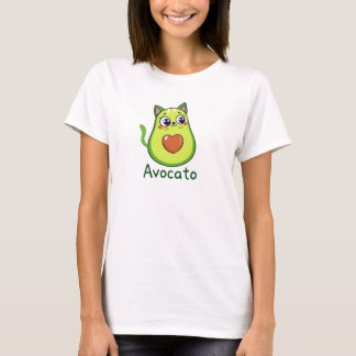 T-shirt Avocato – Création d'hybride de chat d'avocat mign