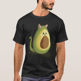 T-shirt Avocato Funny Avocado Cat Shirt Avocado Amateurs V