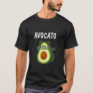 T-shirt Avocato Shirt Cute Avocado Cat