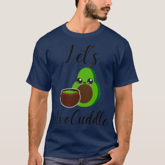 T-shirt Avocuddle Avocado est mon Valentine 3