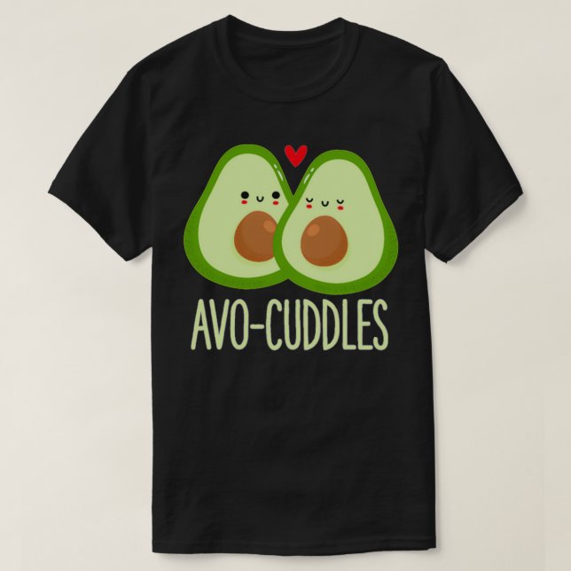 T-shirt Avocuddles Avocado (Design devant)