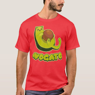 T-shirt Avogato Cat Avocado