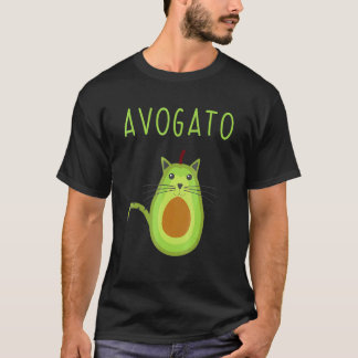T-shirt Avogato Cinco De Mayo Cinco De Meow Cat Avocado