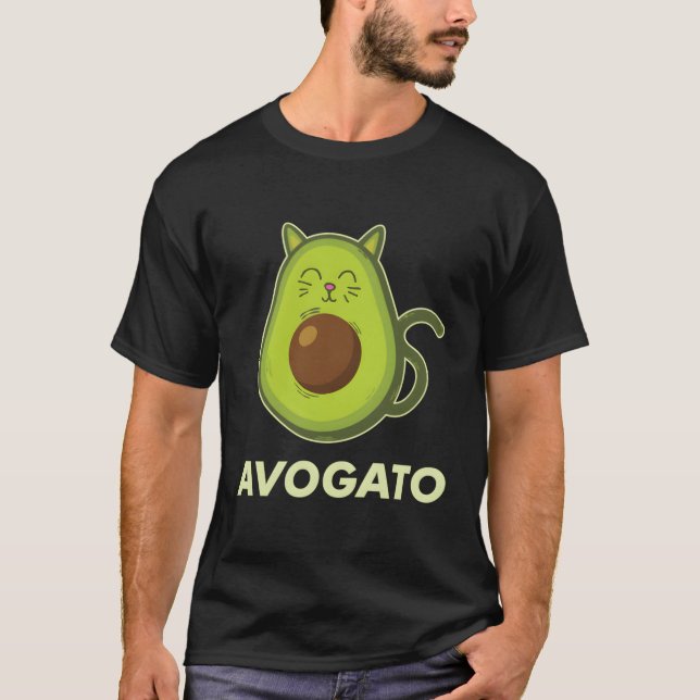 T-shirt Avogato Cute Vegan (Devant)