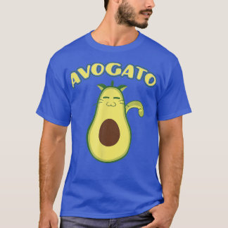 T-shirt Avogato Funny frais Avocado chat pistolet