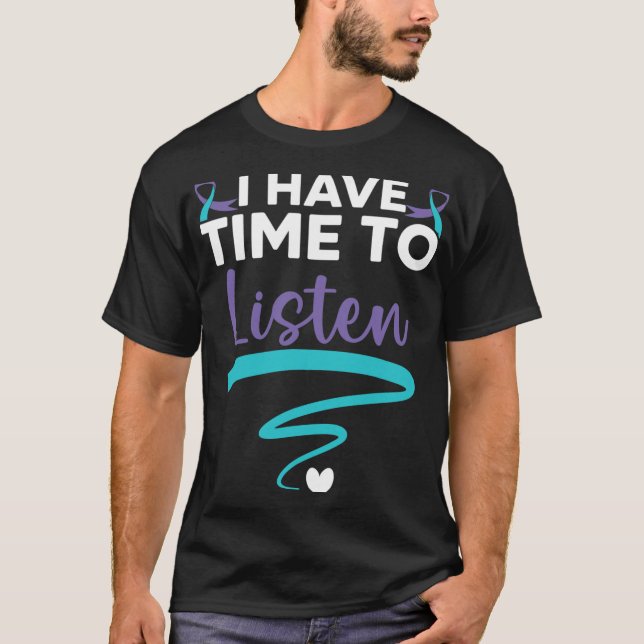 T-shirt Avoir Le Temps D'Écouter Vos Problèmes De Vie Soin (Devant)