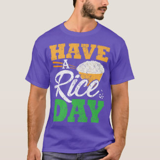T-shirt Avoir un jour de riz dégoûté Premium