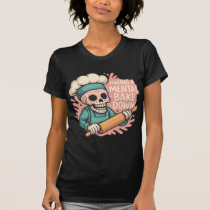 T-shirt Avoir Un Mental Bake Down Sugar Skull-Funky