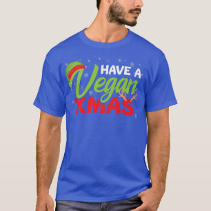 T-shirt Avoir Végétarien Xmas Drôle Noël Végétarien Végéta