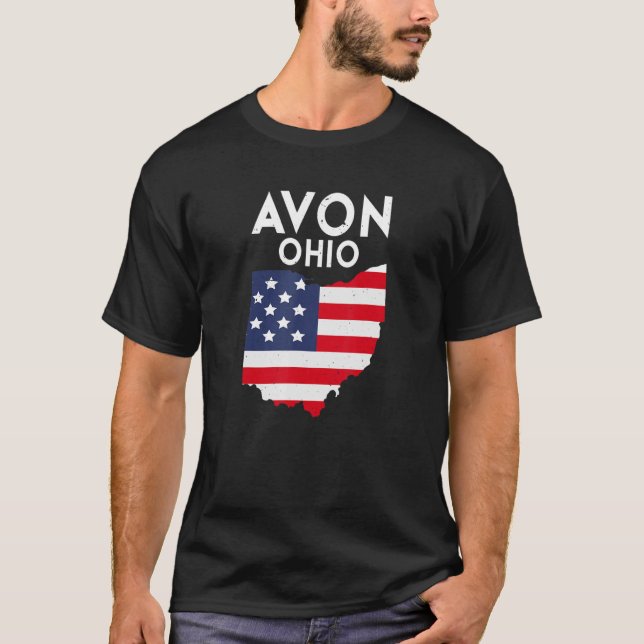 T-shirt Avon Ohio USA State America Travel Ohioan (Devant)