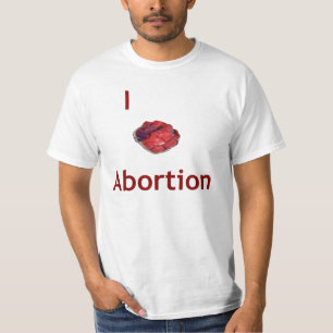 T-shirt Avortement du coeur I