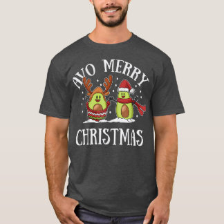 T-shirt Avos Joyeux Noël Avocados Noël