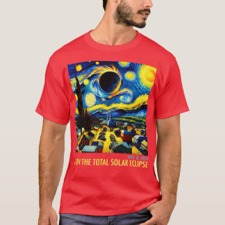 T-shirt Avril 08 J'ai vu l'éclipse totale