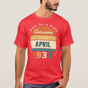 T-shirt Avril 1933