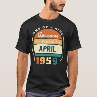 T-shirt Avril 1959