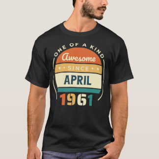 T-shirt Avril 1961