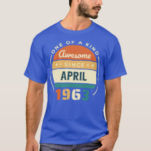 T-shirt Avril 1963