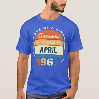 T-shirt Avril 1963