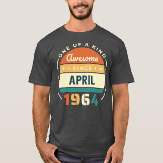 T-shirt Avril 1964