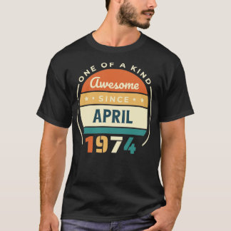 T-shirt Avril 1974
