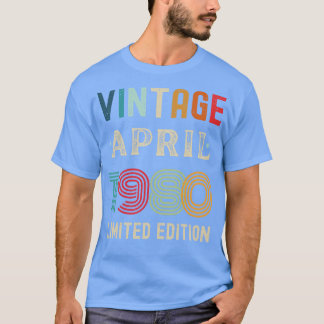 T-shirt Avril Anniversaire Cadeau 26