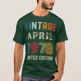 T-shirt Avril Anniversaire Cadeau 27