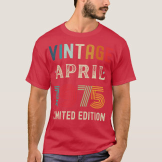 T-shirt Avril Anniversaire Cadeau 29