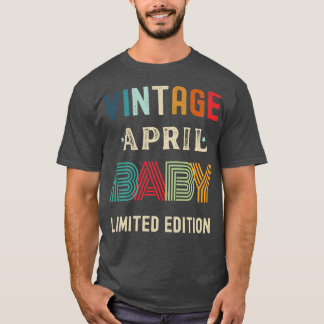 T-shirt Avril Anniversaire Cadeau 34