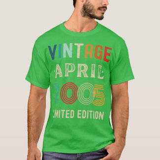 T-shirt Avril Anniversaire Cadeau 38