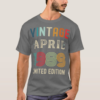 T-shirt Avril Cadeau d'anniversaire 19