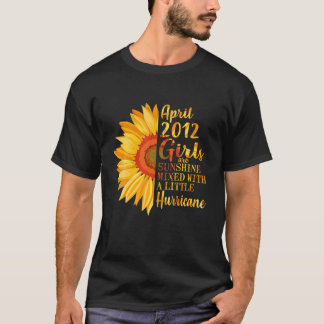 T-shirt Avril Filles 2012 10E Anniversaire Cadeaux 10 Ans