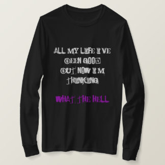 T-shirt Avril Lavigne "diable" dessus