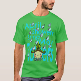 T-shirt Avril Les Douches Apportent Des Fleurs De Mai