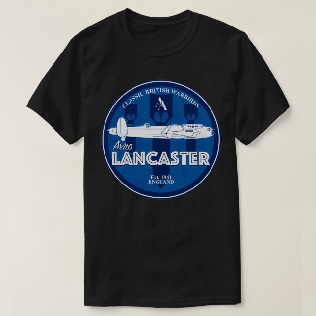 T-shirt Avro Lancaster (Design devant)