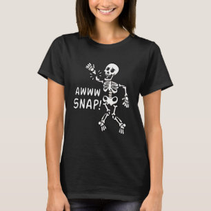 T-shirt Aw Arme brisée Squelette blessure poignet Surgery 