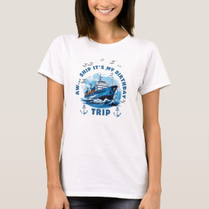 T-shirt Aw Expédition Son Voyage D'Anniversaire