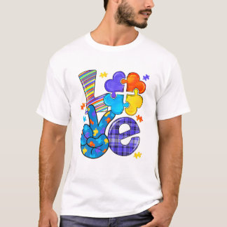 T-shirt Awareness Love Letter Cute
