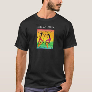 T-shirt Awesome aquarelle africaine Drumming