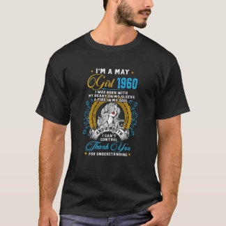 T-shirt Awesome Depuis 1960 62e anniversaire Je suis une M