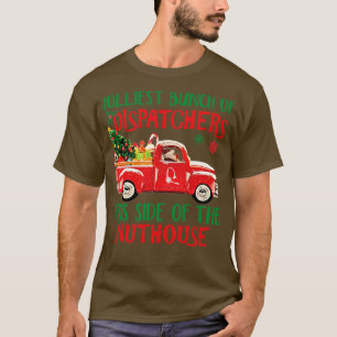 T-shirt Awesome Dispatcher Rouge Voiture Joyeux Sweer de N
