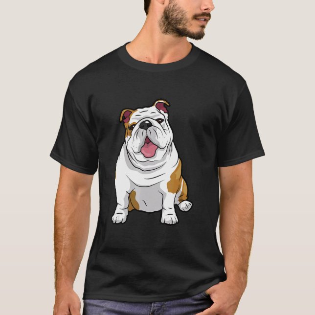 T-shirt AWESOME ENGLISH BULLDOGS  English Bulldogs Dogs Pu (Devant)