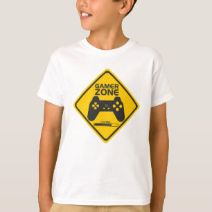 T-shirt Awesome Gamer Zone   Contrôleur vidéo