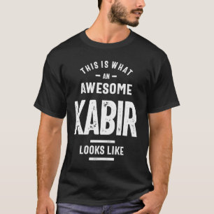 T-shirt Awesome Kabir Funny Novelty Cadeaux Nom