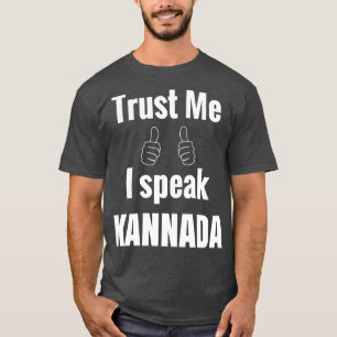 T-shirt Awesome Kannada Chemise Cadeau Pour Hommes Femmes