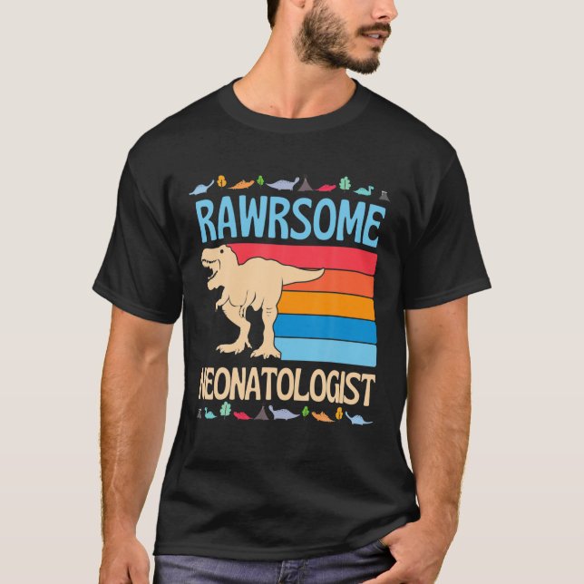 T-shirt Awesome Néonatologue Baby Nicu Docteur Neonatal Di (Devant)