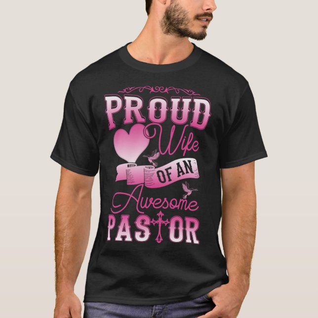 T-shirt Awesome Pasteur Fier Femme Femme Appréciation (Devant)