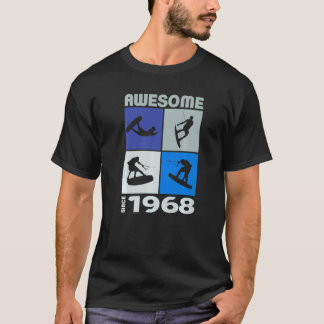 T-shirt Awesome since 1968 Wakeboard lifestyle  1