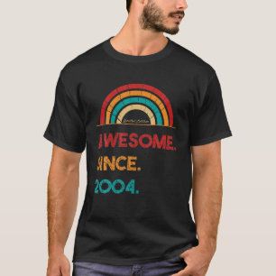 T-shirt Awesome Since 2004