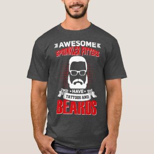T-shirt Awesome Sprinkler Fitkler Entraîneur d'emploi Cowo