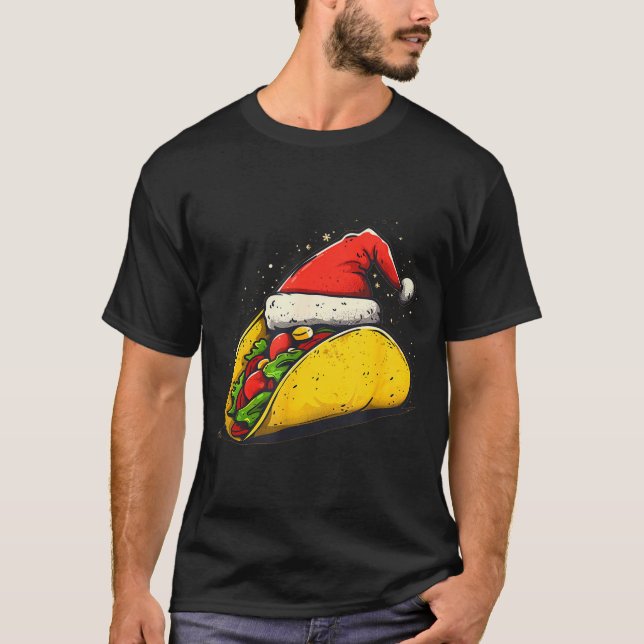 T-shirt Awesome Taco Outfit For Xmas Tacos Lovers  (Devant)